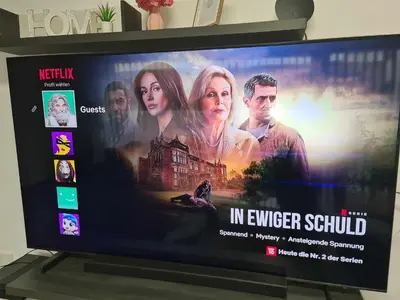TV/Unterhaltungsangebot in der Unterkunft Wohnung 51
