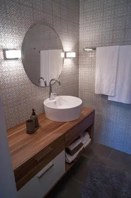 Ein Badezimmer in der Unterkunft Ferienwohnung Backes