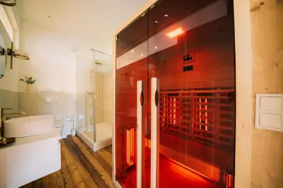 Ein Badezimmer in der Unterkunft Gut Försterlay - Exklusive Boutique Apartments im historischen Winzerhaus direkt an der Mosel
