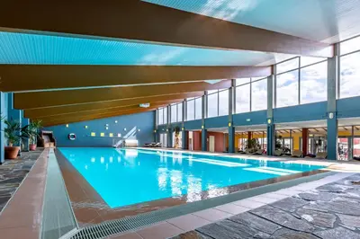 Der Swimmingpool an oder in der Nähe von Eurostrand Resort Moseltal