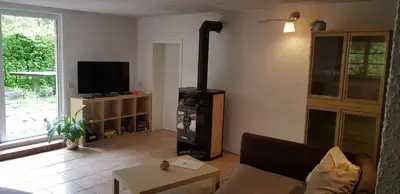 TV/Unterhaltungsangebot in der Unterkunft Ferienhaus Neumühle
