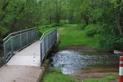 Naturlandschaft in der Nähe der Ferienwohnung