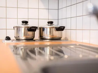 Küche/Küchenzeile in der Unterkunft Apartment Kiefernweg by Interhome