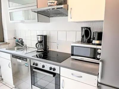 Küche/Küchenzeile in der Unterkunft Apartment Ferienapartments Adenau-1 by Interhome