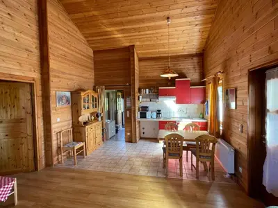 Küche/Küchenzeile in der Unterkunft Holiday Home Löwenzahn by Interhome