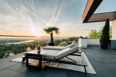 Naturlandschaft in der Nähe der Ferienwohnung