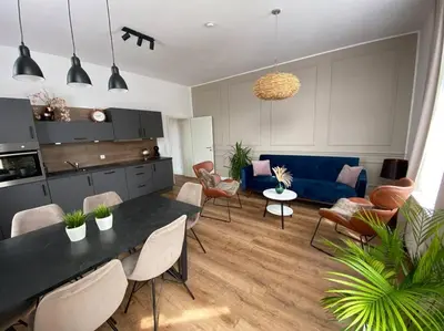 Küche/Küchenzeile in der Unterkunft Ferienwohnung Castellino