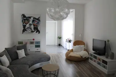 TV/Unterhaltungsangebot in der Unterkunft Ferienwohnung Waldblick