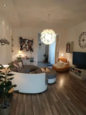 TV/Unterhaltungsangebot in der Unterkunft Ferienwohnung Waldblick