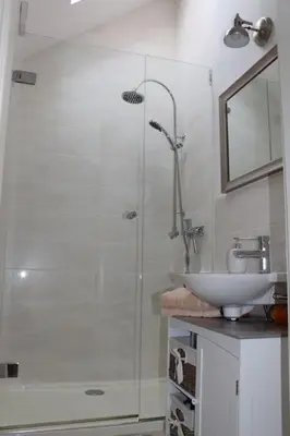 Ein Badezimmer in der Unterkunft Ferienwohnung Luna