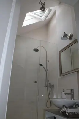 Ein Badezimmer in der Unterkunft Ferienwohnung Luna