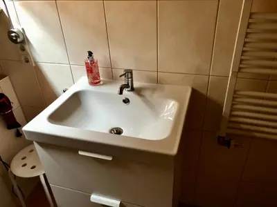 Ein Badezimmer in der Unterkunft Kappes-Koppelkamm