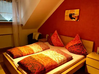 Ein Bett oder Betten in einem Zimmer der Unterkunft Kappes-Koppelkamm