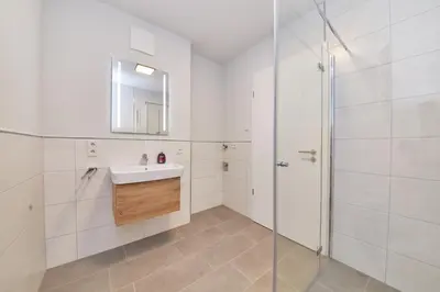 Ein Badezimmer in der Unterkunft Fewo Jan