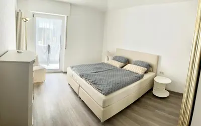 Ein Bett oder Betten in einem Zimmer der Unterkunft Hettstein