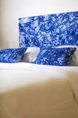 Ein Bett oder Betten in einem Zimmer der Unterkunft Neue Wohnung in der Nähe von Trier