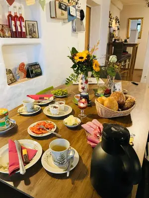 Essen in der Pension oder in der Nähe