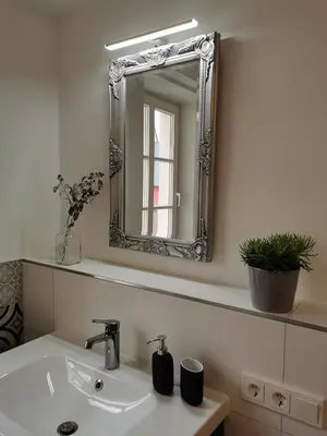 Ein Badezimmer in der Unterkunft Das Kirch24 - DAS Ferienhaus in Heidenburg