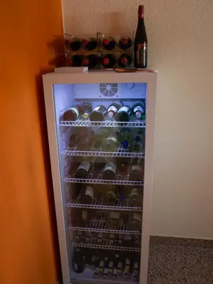 Getränke in der Unterkunft Ferienwohnung Philipp