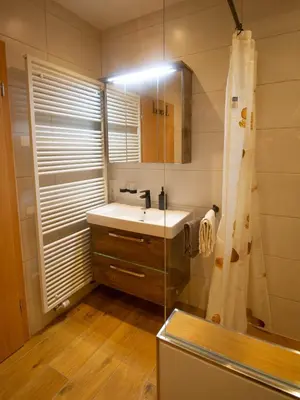 Ein Badezimmer in der Unterkunft Ferienwohnung Philipp