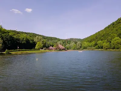 Naturlandschaft in der Nähe des Ferienhauses