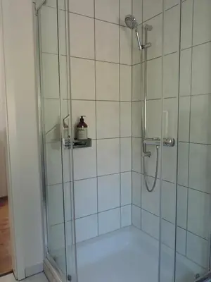 Ein Badezimmer in der Unterkunft Julia's Mosel Villa Appartement JULIA