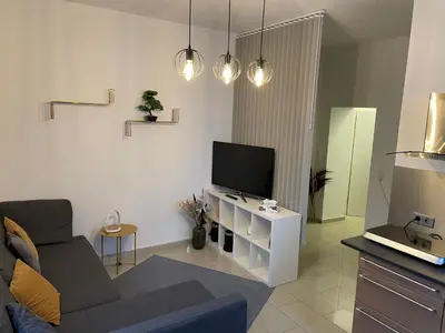 TV/Unterhaltungsangebot in der Unterkunft Schönes Apartment am Rhein - Zentral