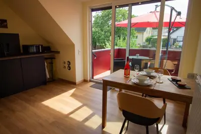 Getränke in der Unterkunft Ferienwohnung Alexander