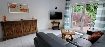 TV/Unterhaltungsangebot in der Unterkunft Im Beilsteiner Mühlental