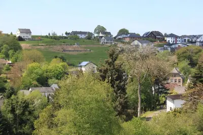 Naturlandschaft in der Nähe der Villa