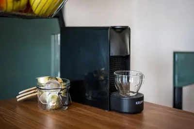 Kaffee-/Teezubehör in der Unterkunft Altstadtjuwel mit Loft Charme - Netflix