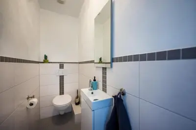 Ein Badezimmer in der Unterkunft Altstadtjuwel mit Loft Charme - Netflix