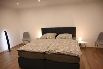 Ein Bett oder Betten in einem Zimmer der Unterkunft Paula's Auszeit