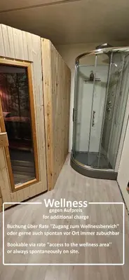 Grundriss der Unterkunft Vulkaneifeloase optional mit Sauna