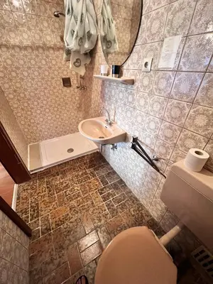 Ein Badezimmer in der Unterkunft Landgasthof Zum Anker