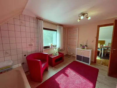 Küche/Küchenzeile in der Unterkunft Apartment Kleeblatt by Interhome