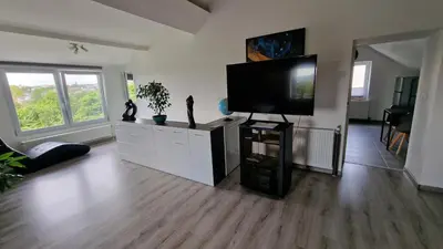 TV/Unterhaltungsangebot in der Unterkunft Ferienwohnung mit Weitblick