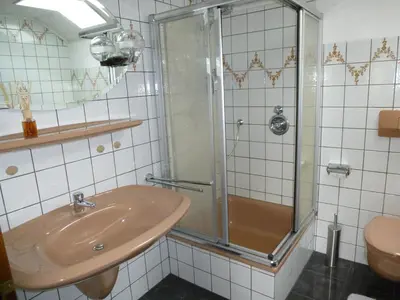 Ein Badezimmer in der Unterkunft Eifel Panoramablick
