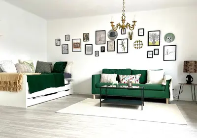 Ein Sitzbereich in der Unterkunft Allegra Appartements, Region Bostalsee