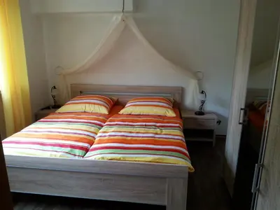 Ein Bett oder Betten in einem Zimmer der Unterkunft 