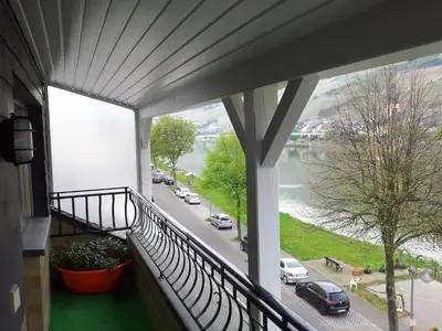 Ein Balkon oder eine Terrasse in der Unterkunft 