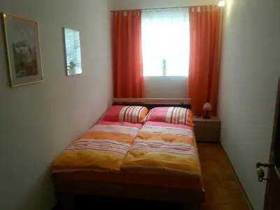 Ein Bett oder Betten in einem Zimmer der Unterkunft 