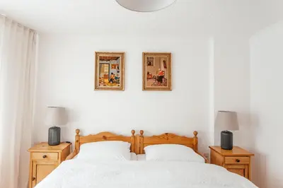 Ein Bett oder Betten in einem Zimmer der Unterkunft NickHaus
