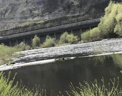 Naturlandschaft in der Nähe des Ferienhauses