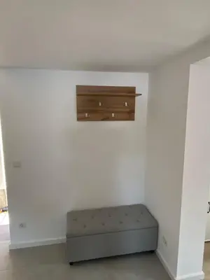 Ein Sitzbereich in der Unterkunft Ferienhaus Römer