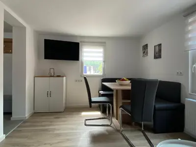 TV/Unterhaltungsangebot in der Unterkunft Ferienhaus Römer