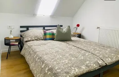 Ein Bett oder Betten in einem Zimmer der Unterkunft Casa HAAY Central