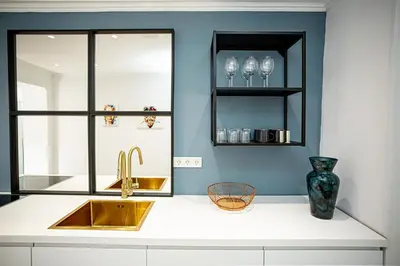 Grundriss der Unterkunft Luxus Ferienwohnung 