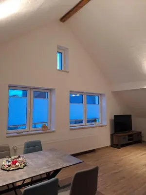 TV/Unterhaltungsangebot in der Unterkunft Ferienwohnung Natalie