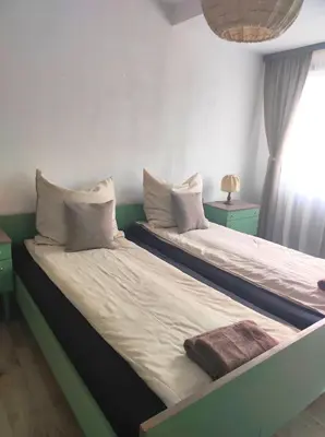 Ein Bett oder Betten in einem Zimmer der Unterkunft Mosel Boutique